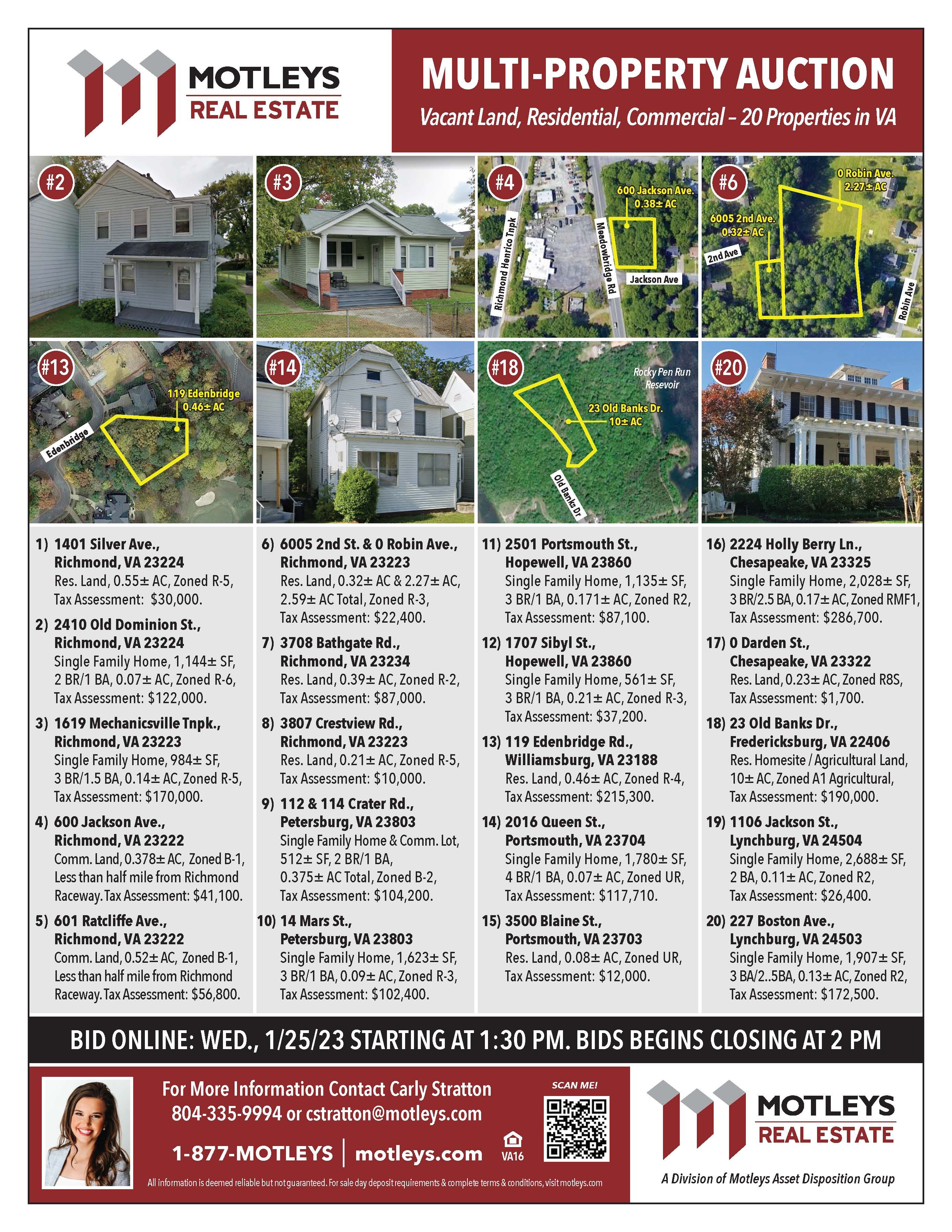 Image for Multi-Property Auctions