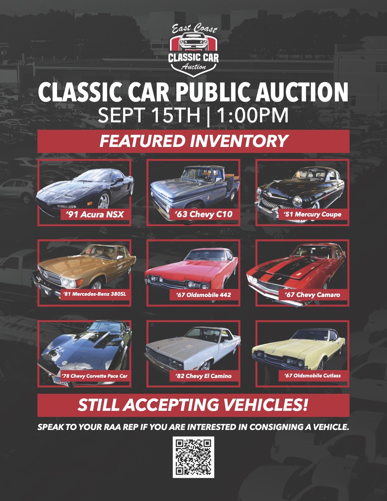 Image for East Coast Classic Car Auction